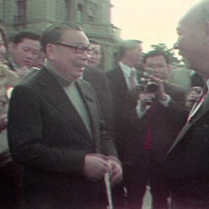 蔣經國院長參加記者會