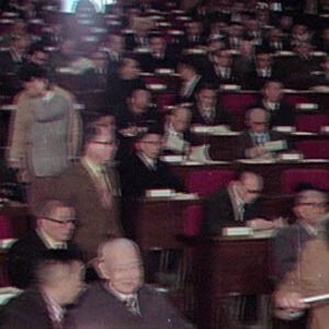 行政院院長蔣經國院長參加立法院60會期施政報告