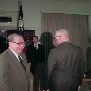 蔣經國總統接見外賓