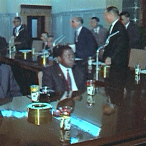 嚴家淦總統接待外賓