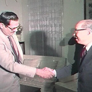 嚴家淦總統見待外賓