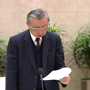 行政院院長郝柏村請辭