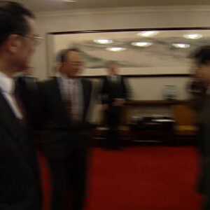 行政院院長連戰接見各國外賓