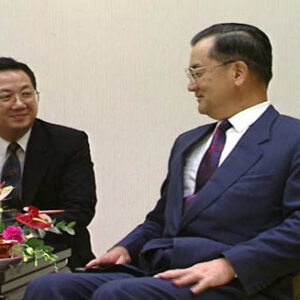 行政院院長連戰接見外賓