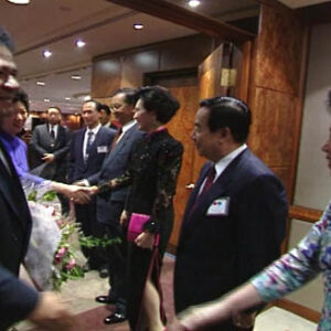 行政院院長連戰接見吐瓦魯總理潘恩鈕