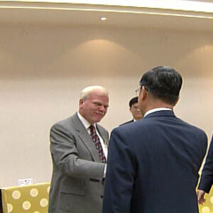 行政院院長連戰接見芝加哥大學副校長諾曼