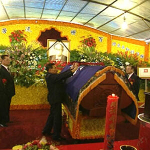 行政院院長連戰巡視苗栗地區