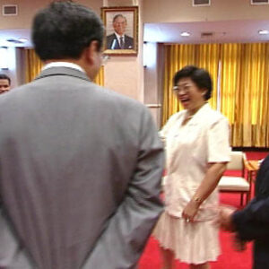 行政院院長連戰接見第1屆全國大專院校傑出社團幹部