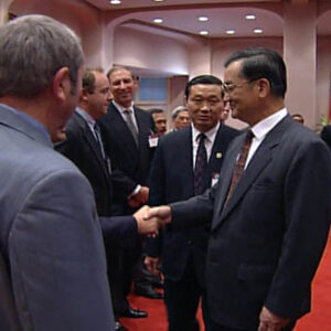 行政院院長連戰接見「1993國際毒品及經濟犯罪研討會」與會代表20人