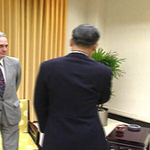 行政院院長連戰接見加拿大運輸部長楊格等