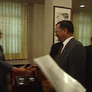 行政院院長連戰接見第2屆優良產業科技發展獎廠商代表