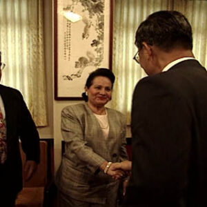 行政院院長連戰接見外賓