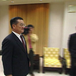 行政院院長連戰接見東加王國外交暨國防部長杜包塔親王