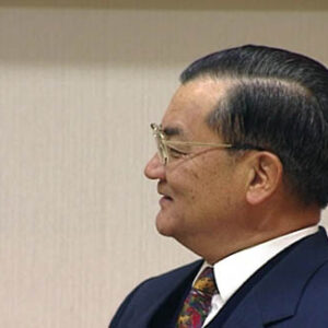 行政院院長連戰接見日本電視臺社長氏家齊一郎