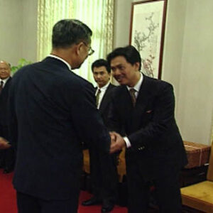 行政院院長連戰接見印尼教育暨文化部長瓦第門