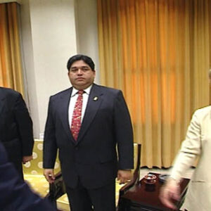 行政院院長連戰接見尼加拉瓜首都馬納瓜市長阿雷曼