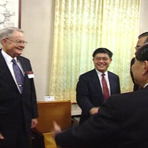 行政院院長連戰接見科技顧問Dr. Jan M. Ross