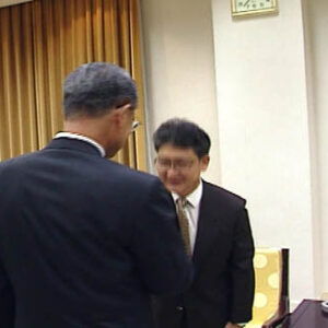 副總統兼行政院院長連戰接見俄羅斯聯邦喀爾瑪克共和國總統伊律諾夫