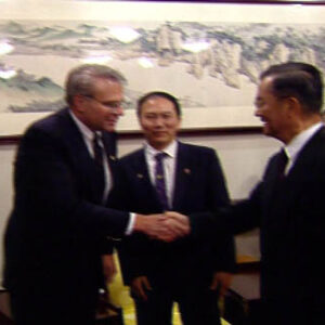 行政院院長連戰接見黃乾量先生等中外來賓