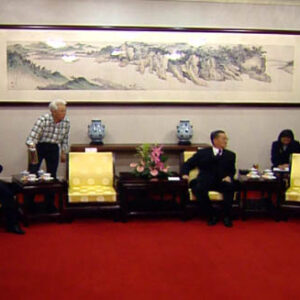 副總統兼行政院院長連戰接見國民黨籍各部會人員