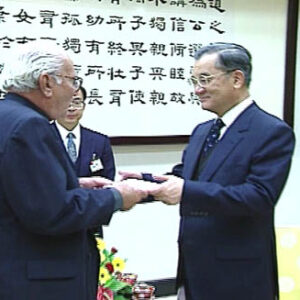 副總統兼行政院院長連戰接見尼加拉瓜新政府內定外交部長阿瓦雷斯