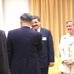 副總統兼行政院院長連戰接見巴拉圭共和國參議院議員沙基業伉儷