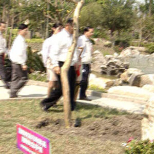 副總統兼行政院院長連戰視察宜蘭地區