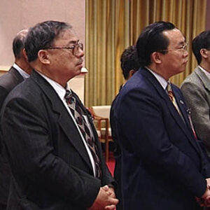 副總統兼行政院院長連戰接見「北美洲地區李登輝總統之友聯誼會」暨「李連後援會」致敬團