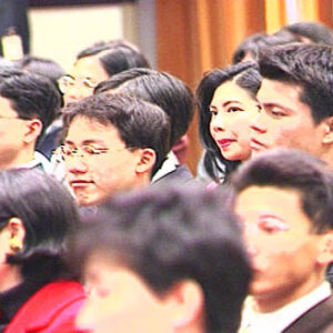 副總統兼行政院院長連戰接見86年青年獎章得獎人及大專優秀青年代表