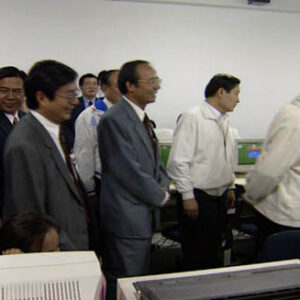 副總統兼行政院院長連戰視察屏東地