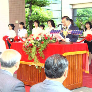 副總統兼行政院院長連戰訪視新竹、苗栗地區