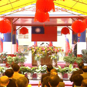 副總統兼行政院院長連戰出席北部區域第二高速公路全線通車典禮