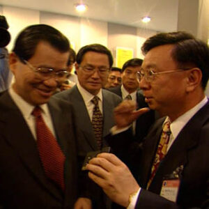 行政院院長蕭萬長院長參觀電子展