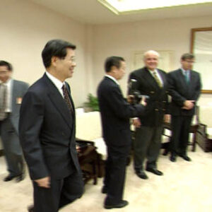 行政院院長蕭萬長接見歐洲在臺商務協會代表