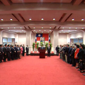 行政院院長蕭萬長接見僑委會全體委員