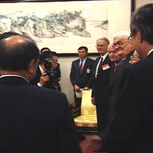 行政院院長蕭萬長接見外賓