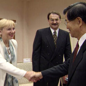 行政院院長蕭萬長接見澳洲北疆行政首長Meilconn先生