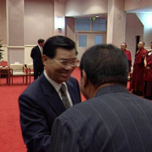 行政院院長蕭萬長接見蒙藏同胞代表團