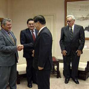 行政院院長蕭萬長接見墨西哥企業家國際事務協會墨中委員會主席Aliamiano