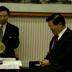 行政院院長蕭萬長接見接見馬拉威及史瓦濟蘭駐聯合國常任代表魯大衛、迪摩斯