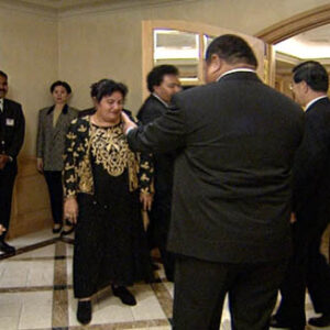 行政院院長蕭萬長接見吐瓦魯總理兼外交部長潘恩紐伉儷