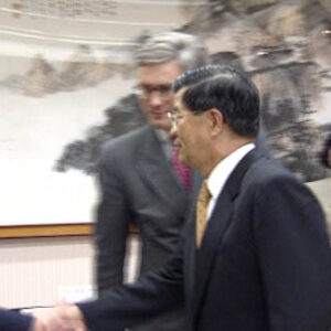 行政院院長蕭萬長接見英國工業總會理事長 Mr. Adair Turner