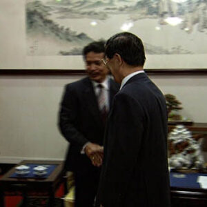 行政院院長蕭萬長接見馬紹爾教育部長迪布朗、內政部長雅馬穆拉、司法部長傑克一行人