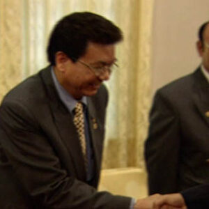 行政院院長蕭萬長接見國際同濟會中華民國總會賴榮郎會長一行