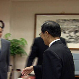 行政院院長蕭萬長接見前澳洲總理基廷