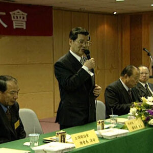 行政院院長蕭萬長參加臺南立頂聯誼會餐敘