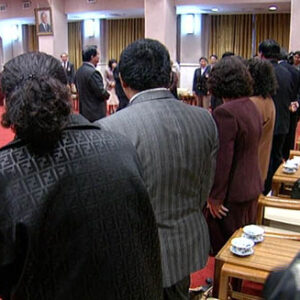 行政院院長蕭萬長接見日本中華聯合總會回國致敬團