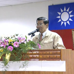 行政院院長蕭萬長訪視臺北縣消防局向工作人員賀年並慰勉工作辛勞