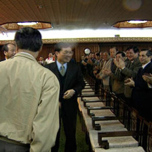 行政院院長蕭萬長訪視基隆市港務局