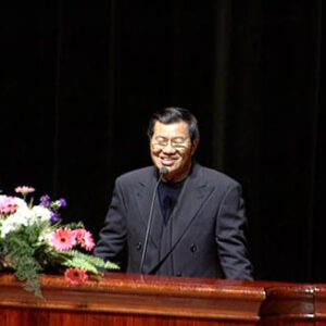 行政院院長蕭萬長參加基隆市工會幹部勞工政策研習會暨支持連蕭造勢大會